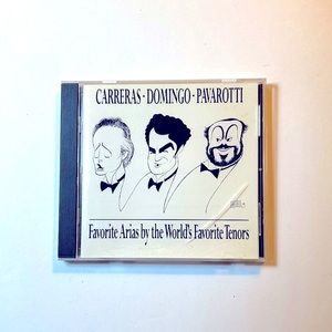 Carreras . Domingo . Pavoratti Favorite Arias Cd